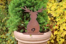 Elch / Rentier aus Edelrost