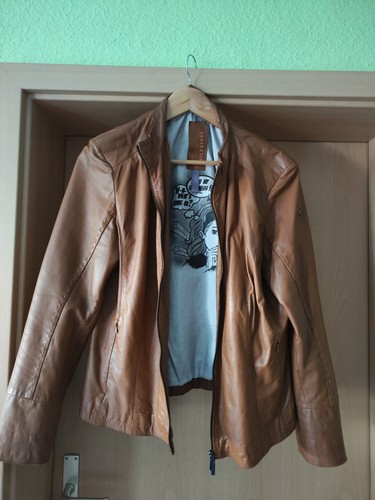 Milestone braune lederjacke - milestone,