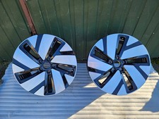 1x Alufelge 19 Zoll 9.0" 5x112 58ET Glanz Schwarz 1T3601025J VW Rim Wheel