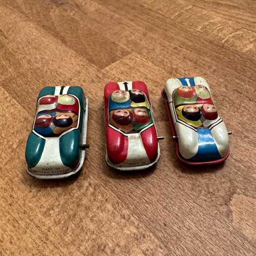 Blech rennwagen set - 3x,