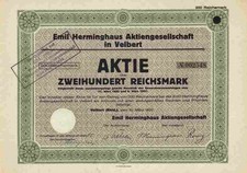 Emil Herminghaus AG 1927 Velbert Westfalen Buchholz Berlin Schmidtmann Barmen 2