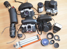 3 PRAKTICA SLR-Kameras: BCA, MTL3, Porst reflex CX4 mit Zubehör & Zenit-B !