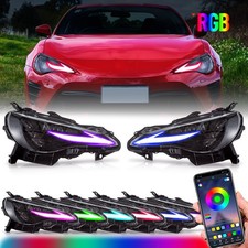 VLAND RGB Voll LED Scheinwerfer für 2012–2020 Toyota GT86 Subaru BRZ Scion FRS