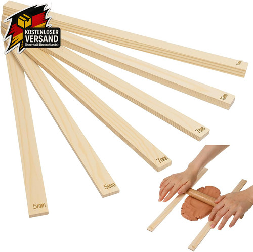 Holz teighölzer set - holz-teighölzer, für