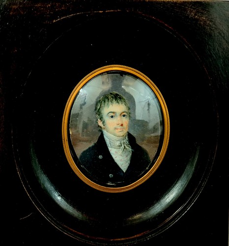 B0501 portrait miniatur eines - b0501,