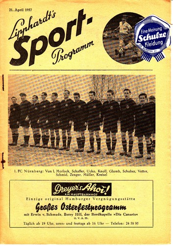 Hamburger sv 1 - 22.4.57,
