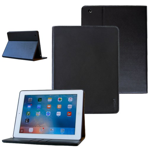 Premium leder cover apple ipad - cover,