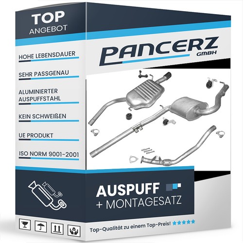 Auspuffanlage für audi b6 - für,