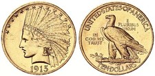 USA 10 Dollar 1915 Gold -