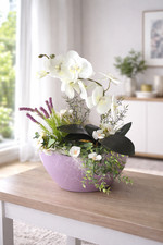 Orchideen Gesteck Kunstblumen