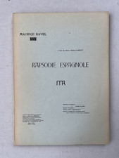 Noten. Ravel. Rapsodie