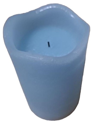 Hse led kerze blau - blau, kunststoff