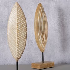 Aufsteller Deko Blatt  Shabby