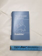 Franklin TG-470 - 12 Sprachen - Digitaler Mini Übersetzer Wörterbuch Translator