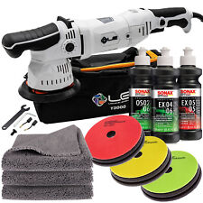 Liquid Elements T3000 V3 Exzenter Poliermaschine Politur, Polierpads Set