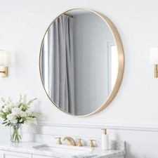 Spiegel Rund φ 40cm Gold