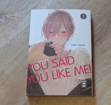 Manga "You said you like me!"