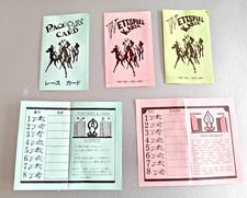 60 Rubbelkarten PFERDERENNEN /