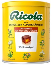 Ricola Schweizer Kräuterzucker - Schweizer Kräuter Bonbons - 250g