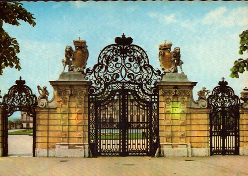 Wien eingang schloß - wien,
