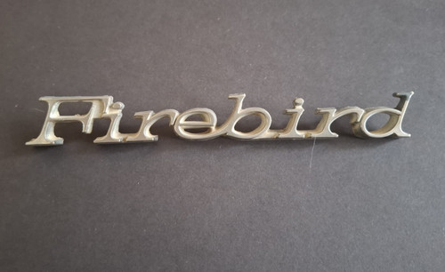 Pontiac firebird schriftzug - firebird,