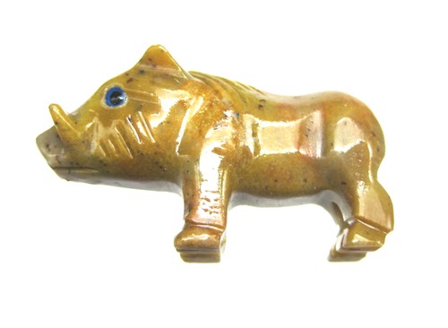 Warzenschwein speckstein 8 - warzenschwein, 3,8