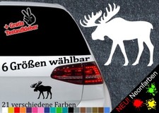 Elch Aufkleber Sticker