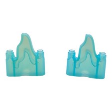 2x LEGO ® flame blue 🔥