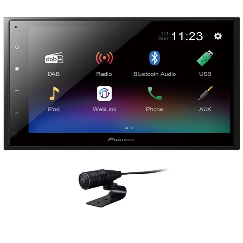 Pioneer dmh a340dab din - pioneer, 2-din