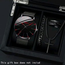 4 Teiliges Set Herrenuhren Set