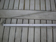1 paar 28Zoll Schutzblechstreben Stahl verzinkt B: 55mm L: 39cm Achsbefestigung