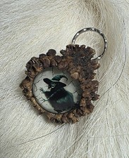 Schlüsselanhänger Hexe