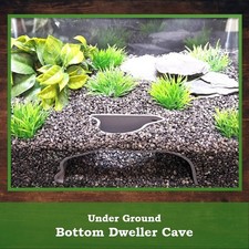 Unterirdische höhle aquarium - unterirdische,