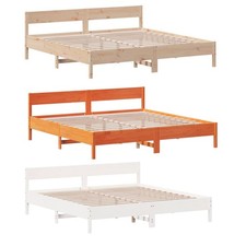 Massivholzbett Bettgestell mit