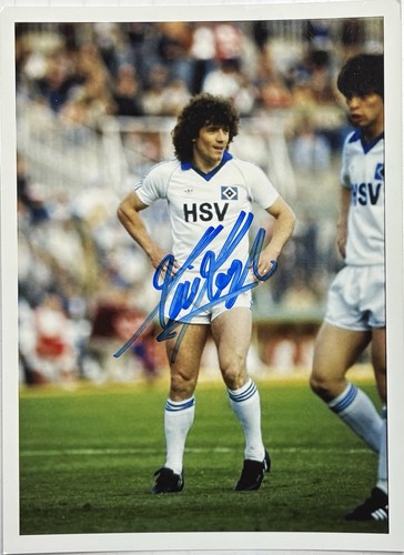 Kevin keegan signiert hsv foto - kevin,