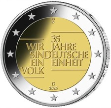 2 Euro 2025 35 Jahre Deutsche