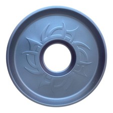 Shisha Wasserpfeife Kohleteller Ascheteller Asche Teller Schwarz  36cm sehr groß