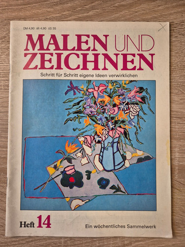 Malen und zeichnen heft - malen,
