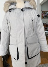 ORIGINAL PEUTEREY ARCTIC DAUNEN PARKA JACKE PELZ FELL NP 1350 EURO IT 42 DT 36