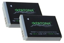 2 x Patona Akku Canon