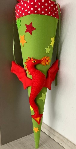 Schultüte zuckertüte - schultüte,