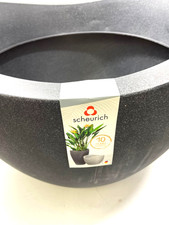 Scheurich 250/60 Pflanzgefäß - Schwarz Granit