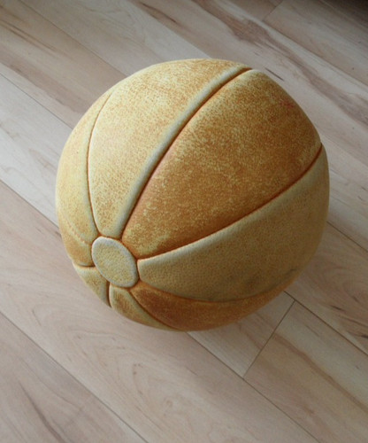 Ddr medizinball 3kg leder 30cm - medizinball,