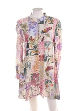 ZARA Kleid Hemdkleid Blusenkleid M multicolor