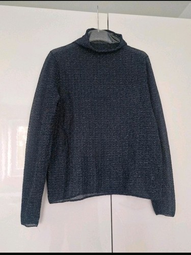 Cos glitzer bluse 40 - bluse, gr.