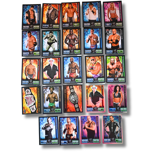 Wwe slam attax karten - slam, triple