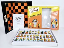 The Simpsons 3-D Chess Schach Spiel Brettspiel OVP