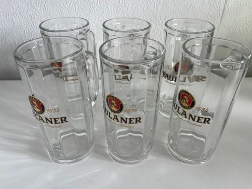 Paulaner seidel krug glas - paulaner,