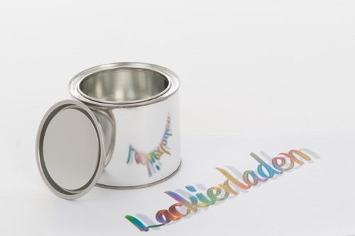 Leere blechdose inkl deckel - inkl.,