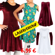 Mädchen Weihnachtskleid Samt